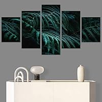 SIGNWIN 5 Panel Canvas Wall Art Organic Arrangement Modern Artwork for Home Decorations Ready to Hang - 60