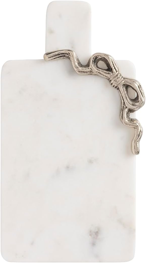 Mud Pie Marble Rectangle Mini Bow Board