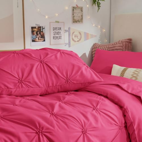 Image of BEDELITE Twin XL Comforter Set Hot Pink,Lightweight & Soft Comforter