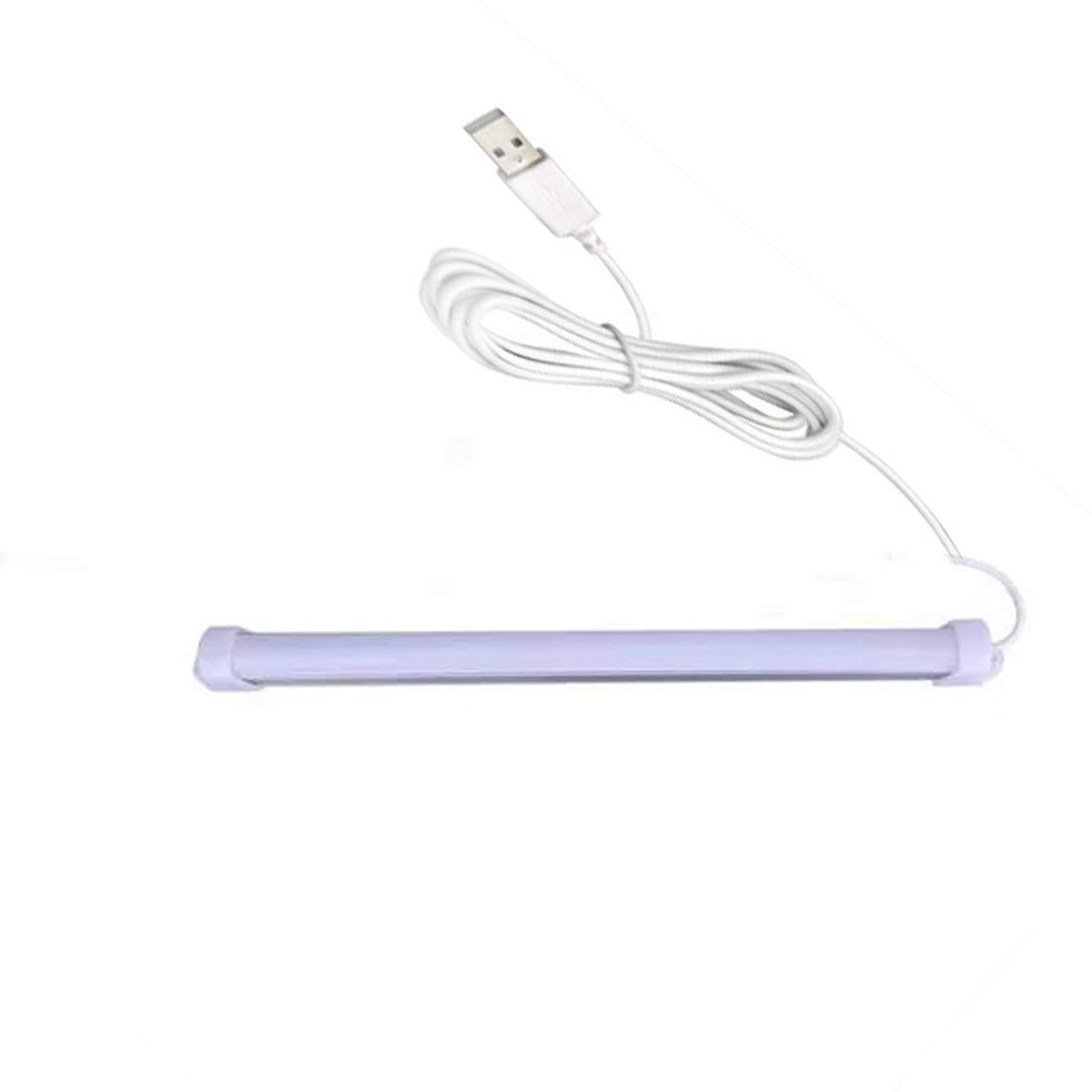 icall Presenting Portable Nonflexible Un-cuttable USB Led Tube Light for Small Rooms, Petty Shops, Car Indoor Mini Light Straight Linear LED Tube Light 1metre Wire (10 inch)-image-35
