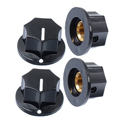 Toddmomy Adjustable Rotate Buttons Bass Control Knob Set for Guitar Amplifiers Effects