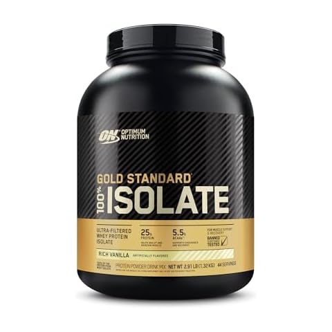 Optimum Nutrition Gold Standard 100% Isolate Protein Powder Cover