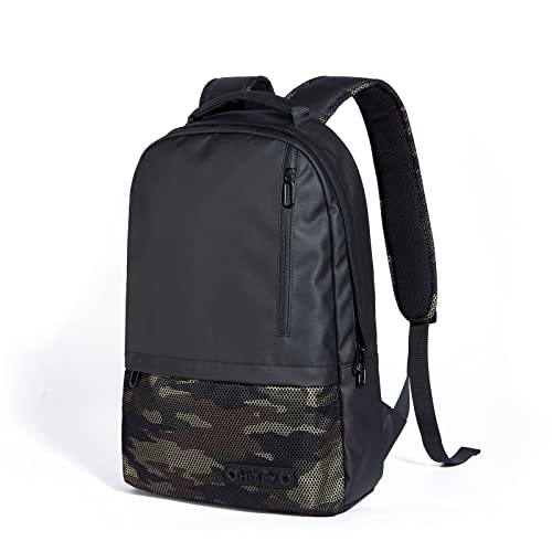 14 Inch Laptop Backpack for Men, Laptop Bag, Camouflage Stitching Oxford Spinning Waterproof Material, Built in Computer Mezzanine and Inner Mesh Pocket (Camouflage)