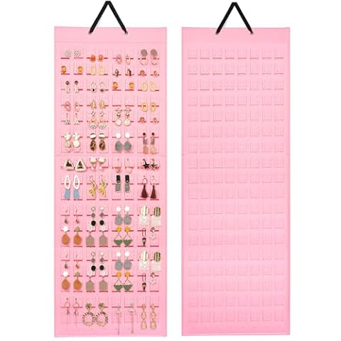 Lolalet Hanging Earring Holder Organizer with 20 Hooks for Women, Earring Organizer Wall Earrings… — $13.99 (46% off)