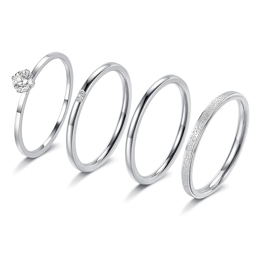 VOLUKA �����p�X�e�����X�X�`�[�������O 4�Z�b�g �i�b�N�������O �V���v�� �X���[�Y �t�B���K�[�X�^�b�J�u�������O�Z�b�g �v���[���o���h�����O ���f�B�[�X �����Y, �X�e�����X�|, �L���[�r�b�N�W���R�j�A