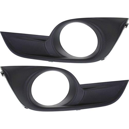 Parts N Go 2013-2015 Altima Fog Light Trim Bezel Set Driver & Passenger Side Left/Right Hand - 622573TA0B NI1039115