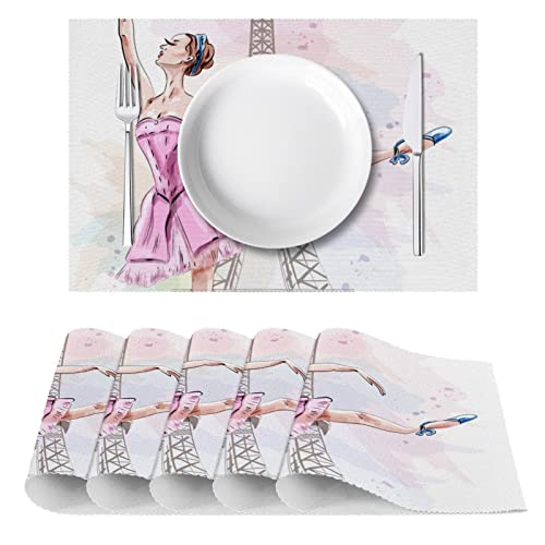 Set de table ballerine 30x45cm haute résistance thermique - 3