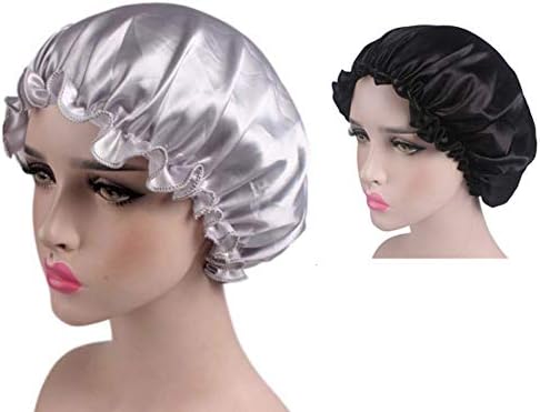 Elastic Band Hair Care Cap Night Hat 
