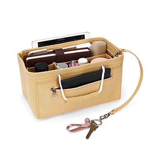 VENTCY Organiseur de Sac a Main Femme 7.7L Organiseur Sac a Main Feutre Organisateur de Sac à Main Femme pour Louis Vuitton Speedy 35L