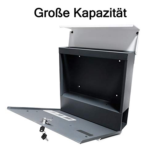 Aufun, cassetta delle lettere con scomparto per