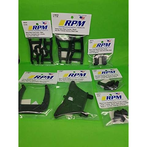 RPMPRODUCTS RPM Slash 2wd KIT A-Arm Arms Shock Towers Caster Bearing Carriers Cover