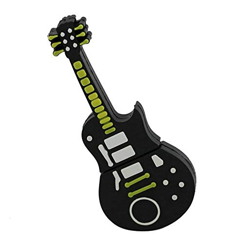 8GB Modelo de Guitarra USB 3.0 Flash Drive Flash Drive 3.0 Thumb Drive USB Jump Drive Memory Stick Zip Drive USB Drive U Disk USB 3.0 Stick USB Disk USB Flash Memory Flash Disk   Negro