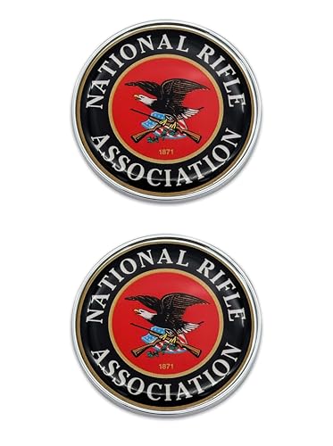 Emblème NRA chromé pour personnaliser votre équipement de moto
