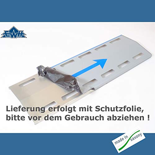EWH Roestvrijstalen branderafdekking voor gasgrill Landmann Grillchef 12344 / Attracto/CampinGaz Texas gasgrill 52 x 15… - Afbeelding 4