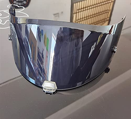 Generico Lenti della Visiera del Casco, Visor di MOTOCYCQUE Un-Fog Visor Adatto Compatible with H-JC RPHA11 I70.(Light Smoke)