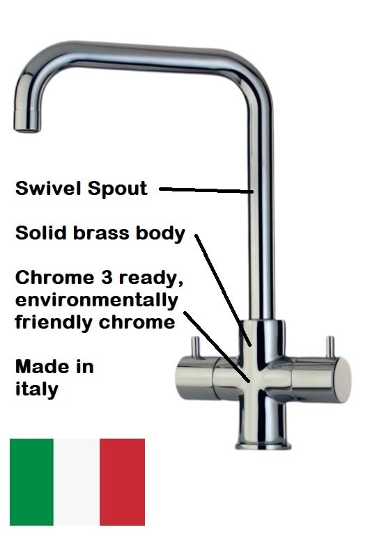 Vox Cruciform Sink, Chrome - Image 4