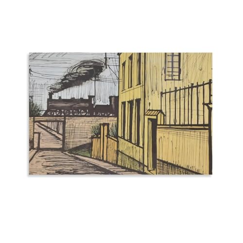 ベルナールビュッフェ　大判　オフセット印刷　オリジナルプレート付き ベルナールビュッフェ 大判 オフセット印刷 オリジナルプレート