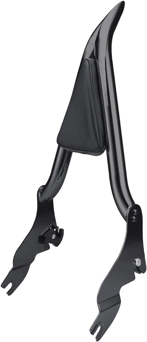 Rear Passenger Sissy Bar Backrest - 18 Inches Tall Detachable Backrest Sissy Bar ​for Harley CVO Road Glide Street Touring Road King 2009-2023