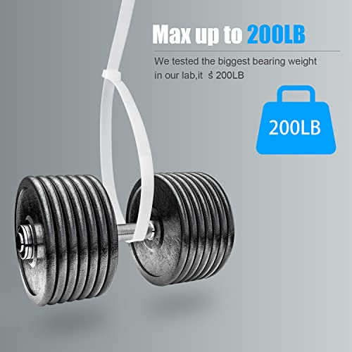 Armpow 18 Inch Black Zip Ties Heavy Duty 100 Pack, 200 Lbs Ultra Exclusive Strong Plastic Wire Ties, Large Cable Ties Extra Long Tie Wraps, Indoor And Outdoor Uv Resistant #TOP3