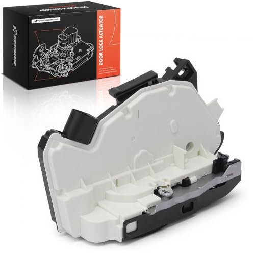 Image of A-Premium Rear Right Passenger Side Door Lock Actuator | Compatible with Volkswagen Tiguan 2009-2017, CC 2013-2017, Tiguan Limited 2017-2018