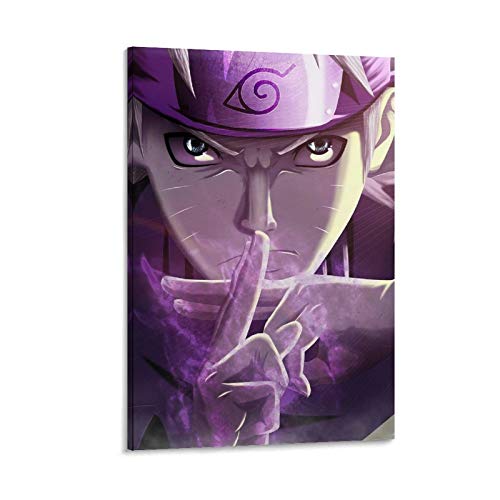 Naruto Anime Virtual Lienzo Póster y Cuadro Cuadro Cuadro de Arte de la Pared Moderno Familiar...