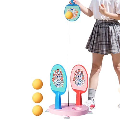Tige d'entraînement de tennis de table portable pour le bureau et la maison