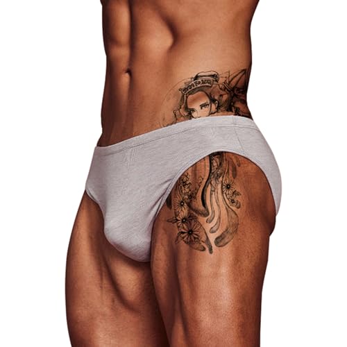 Evankin Men's Breathable Underpants Modal Microfiber Stretch Briefs Low Rise Underwear2