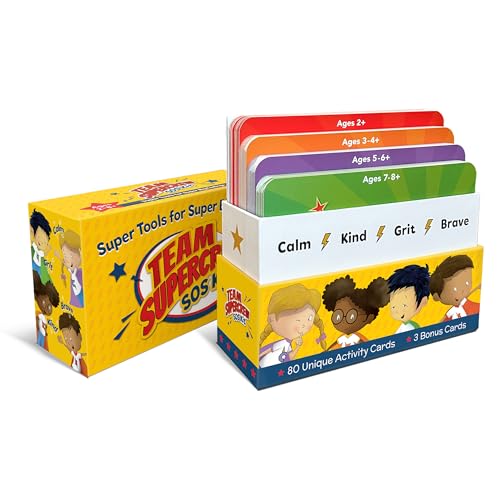 Team Supercrew SOS Kit – 83 Activity Cards for Kids