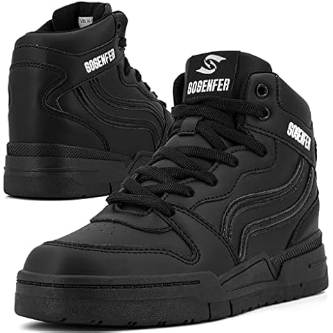 Sosenfer Wedge Heel High Top Trainers Cover