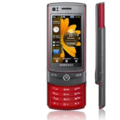 Samsung Tocco Ultra Edition S8300... desbloqueado de la red O2 (rojo platino)