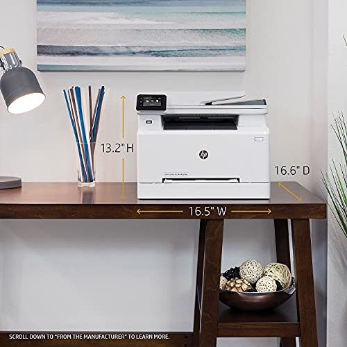 Image of HP LaserJet Pro M281fdw All-in-One Wireless Color Laser Printer, Works with Alexa (T6B82A)