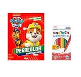 🔥LIBRO DE COLOREAR: Descubre el artista que llevas dentro con tus personajes favoritos. ¿Quieres pintar a La Patrulla Canina de verde? ¿Te gustan los colores de Spiderman? ¡En este libro podrás colorear y decorar a tus personajes favoritos!. Además viene con pegatinas para que puedas decorar. Diseño de alta gama con cubierta brillante.