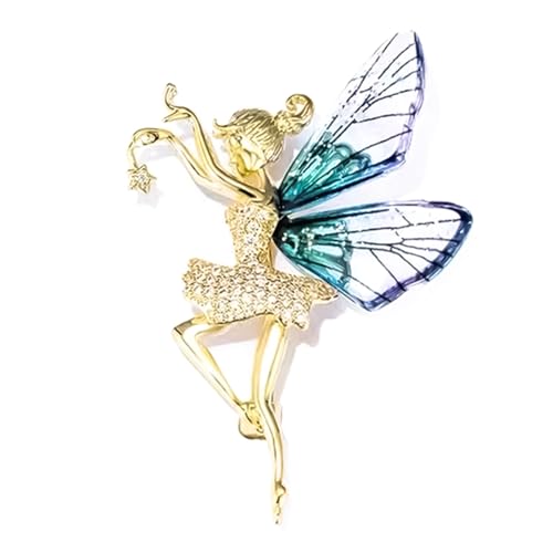 Orivin Broche De Cristal De Estilo Vintage Elegante Con Forma De Mariposa Colorida Y Diamantes De Imitación Para Mujeres Y Niñas, Regalo De Cumpleaños, Fiesta De Bodas.