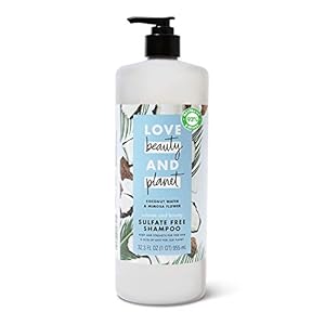Love-Beauty-And-Planet-Volume-and-Bounty-Thickening-Shampoo-For-Fine-Hair-Coconut-Water-Mimosa-Flower-Sulfate-Free-Paraben-Free-Vegan-323-oz Love Beauty and Planet Volume and Bounty Thickening Shampoo Coconut Water & Mimosa Flower For Fine Hair Sulfate-Free, Paraben-Free, Vegan 32.3 oz