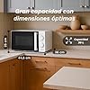 Microondas sin Grill básico de 20 Litros, 700w de potencia Sencillo, temporizador 30min. 5 potencias y descongelación. Fácil de usar #1