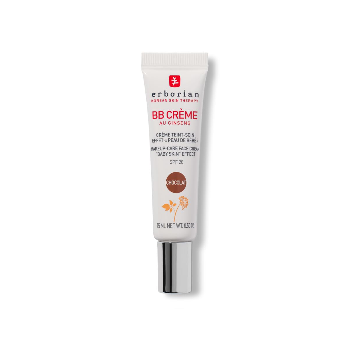 BB Cream With Ginseng - Complexion Cream - "Baby Skin" Effect - Korean Cosmetic Treatment 5 -In -1 For SPF 20 - Korean Cosmetic Care