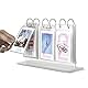 Elil Instax Mini Fotokalender, Instax Zubehör Instax Flip Frame Hält 25 Instax Mini Film, Instax Mini Bilderrahmen Kompatibel mit Instax Mini Filmen für 7, 7+, 9, 11, 12, 40, 90, Evo, Liplay
