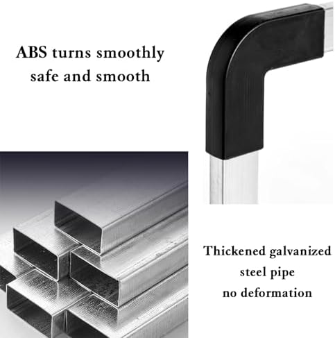 Portable Table Tennis Court Divider & Surround Block, Indoor/Outdoor Game Room Fence for Community Play, Space-Saving Sports Barrier