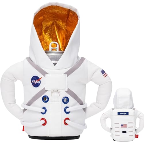 Puffin The Space Suit Jacket Insulated Can Cooler - 12 & 16 oz - White