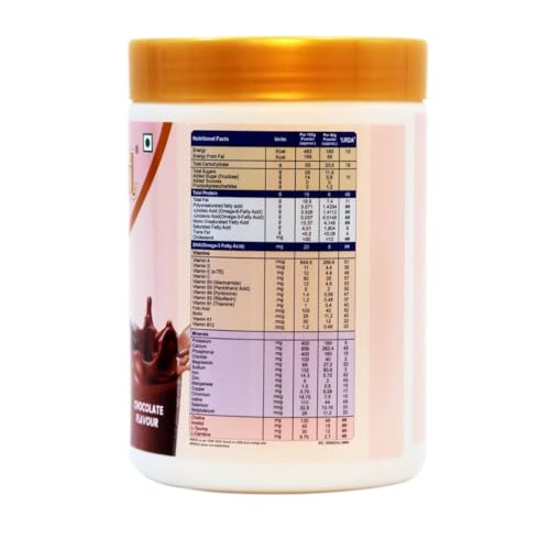 Image of PediaGold Nutrition Mix Powder for Children | For 2-14 Years | Chocolate - 400g | Zero Sucrose | 6g protein per serving | Supports Overall Health, Boosts Immunity | Nutritional Supplement for Kids