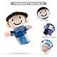10 Stück Tier Fingerpuppe Karikatur Fingerpuppen Set Süß Plüsch Tier Finger Puppe Kinder Geschichte Zeit Requisiten Baby Fingerpuppen Set Fingerpuppen Spielzeuge Babypädagogik Party Lieferungen (B)