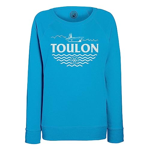 Sweatshirt Femme Toulon Idéal pour vos Sorties Plage et Journées Ensoleillées