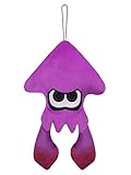  Sanei Boeki Splatoon 2 All Star Collection Calamar Squid Neon Purple Morado (S) Plush Toy Peluche Altura 23cm