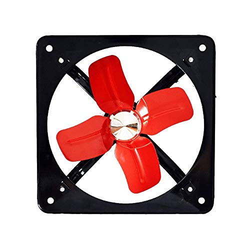 Powerful Industrial Ventilation Extractor Metal Axial Exhaust Commercial Air Blower Fan for Kitchen Bedroom Ventilation