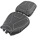 Motorcycle Front & Rear Comfort Seat Fit for Tracer 9 Tracer9 GT 2021 2022 2023 2024, Leather Rider Saddle Solo Back Passenger Pillion Cushion Pad, Black