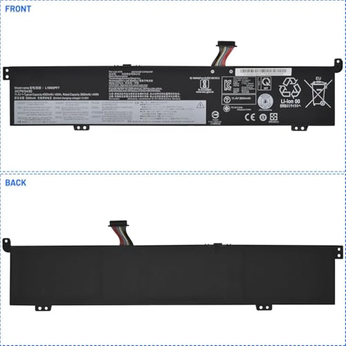Image of WeFly L19M3PF7 L19L3PF3 L19D3PF4 Laptop Battery for Lenovo Ideapad Gaming 3-15IMH05 3-15ARH05 Ideapad Creator 5-15IMH05 Thinkbook 15P IMH L350 ThinkBook 15P G2 ITH Series L19D3PD9 L19M3PD9