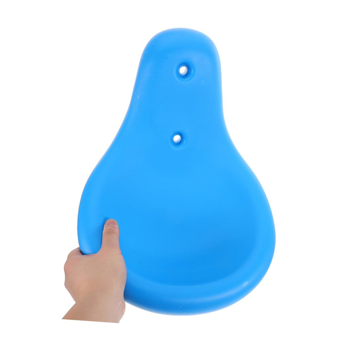 2 Piezas Asiento para Columpio Infantil de Plástico Resistente Repuesto para Balancín Exterior Parques y Residenciales Fácil de de Rojo y Azul