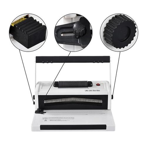 Machine à relier en spirale pour une perforation fluide de vos livrets