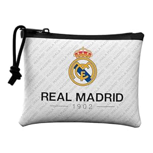 Real Madrid Geldbörse Weiß/Dunkelgrau MD-521-RM