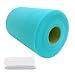 RayCC Tulle Roll Spool 6 Inch x 100 Yards (300FT) Wedding Party Decoration ,Tutu Skirts (Lake Blue Colour)